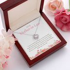 Deserves All The Good Things love knot pendant luxury led box red flowers