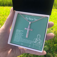 Load image into Gallery viewer, God-giving Calling stainless steel cross standard box on hand
