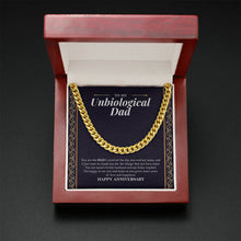 Load image into Gallery viewer, Years Of Love And Happiness cuban link chain gold mahogany box led
