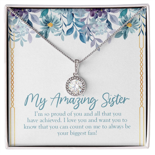Your Biggest Fan eternal hope necklace front