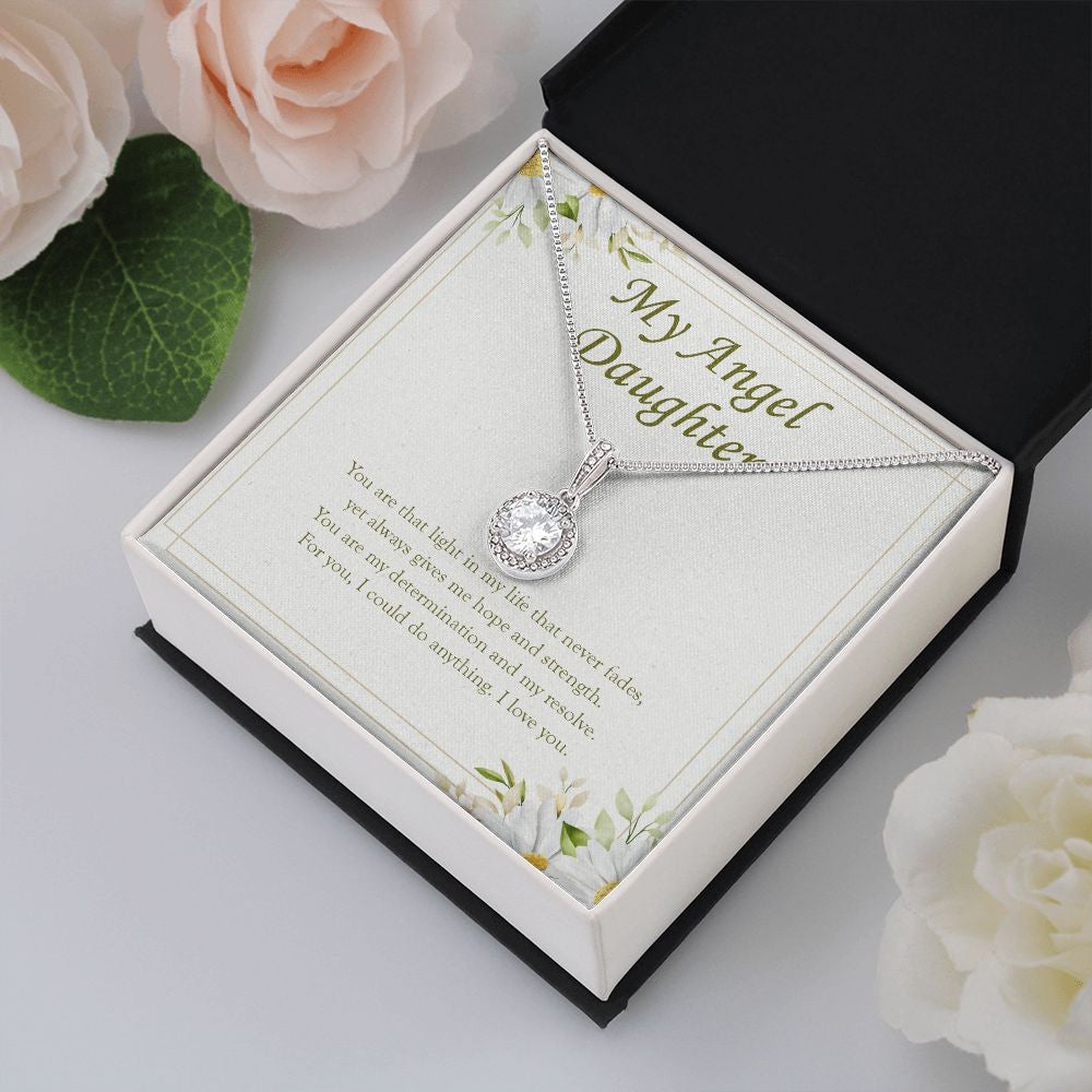 That Light In My Life eternal hope pendant yellow flower
