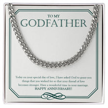Load image into Gallery viewer, Special Day Of Love cuban link chain silver front
