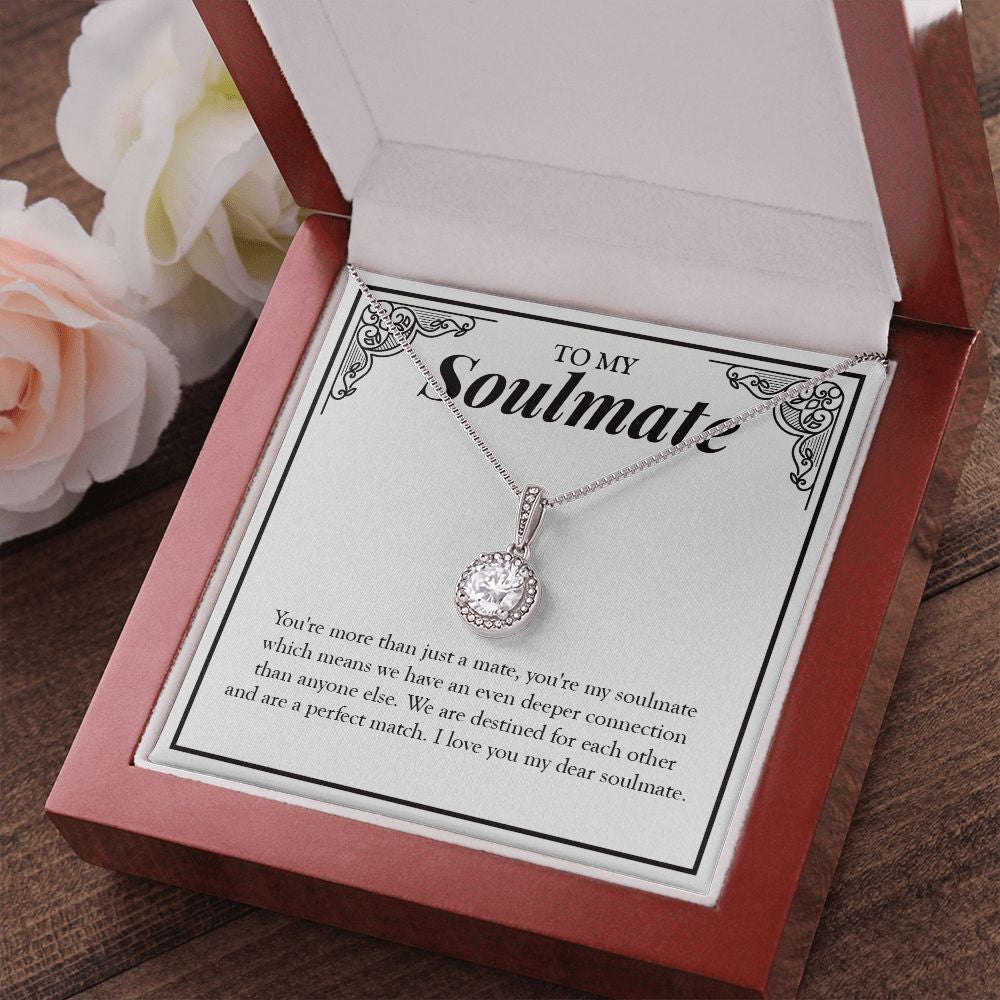 More Than Just A Mate eternal hope pendant luxury led box red flowers