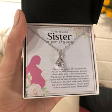 Load image into Gallery viewer, Miracle like Motherhood alluring beauty necklace in hand
