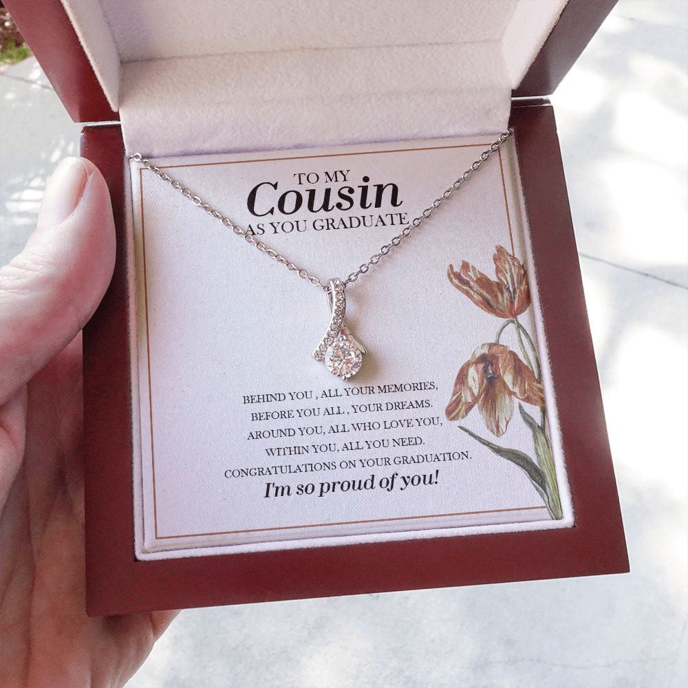Before You, All Your Dreams alluring beauty necklace luxury led box hand holding