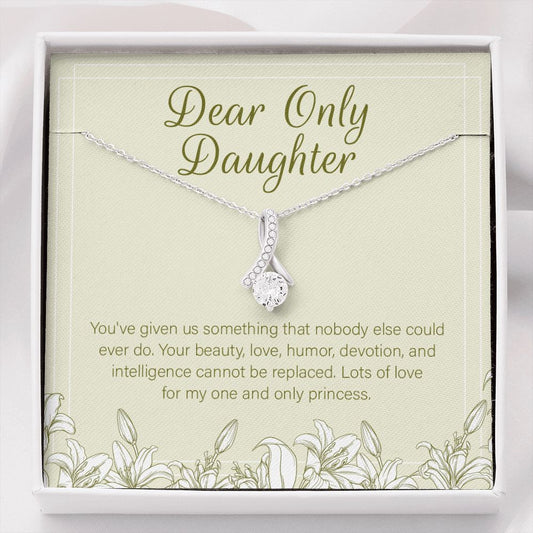 One And Only Princess alluring beauty necklace front
