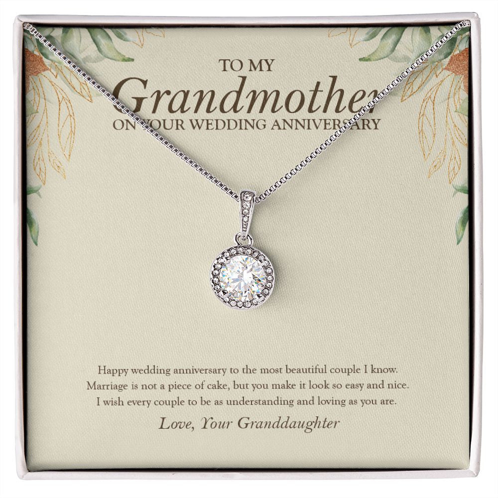 Marriage Is Not A Piece Of Cake eternal hope necklace front