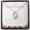 Strength And Self-Confidence forever love silver necklace front