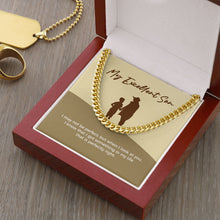 Load image into Gallery viewer, Perfectly Right cuban link chain gold luxury led box

