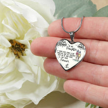 Load image into Gallery viewer, Keep Me In Your Heart - Gift For Daughter From Mom Heart Pendant Necklace
