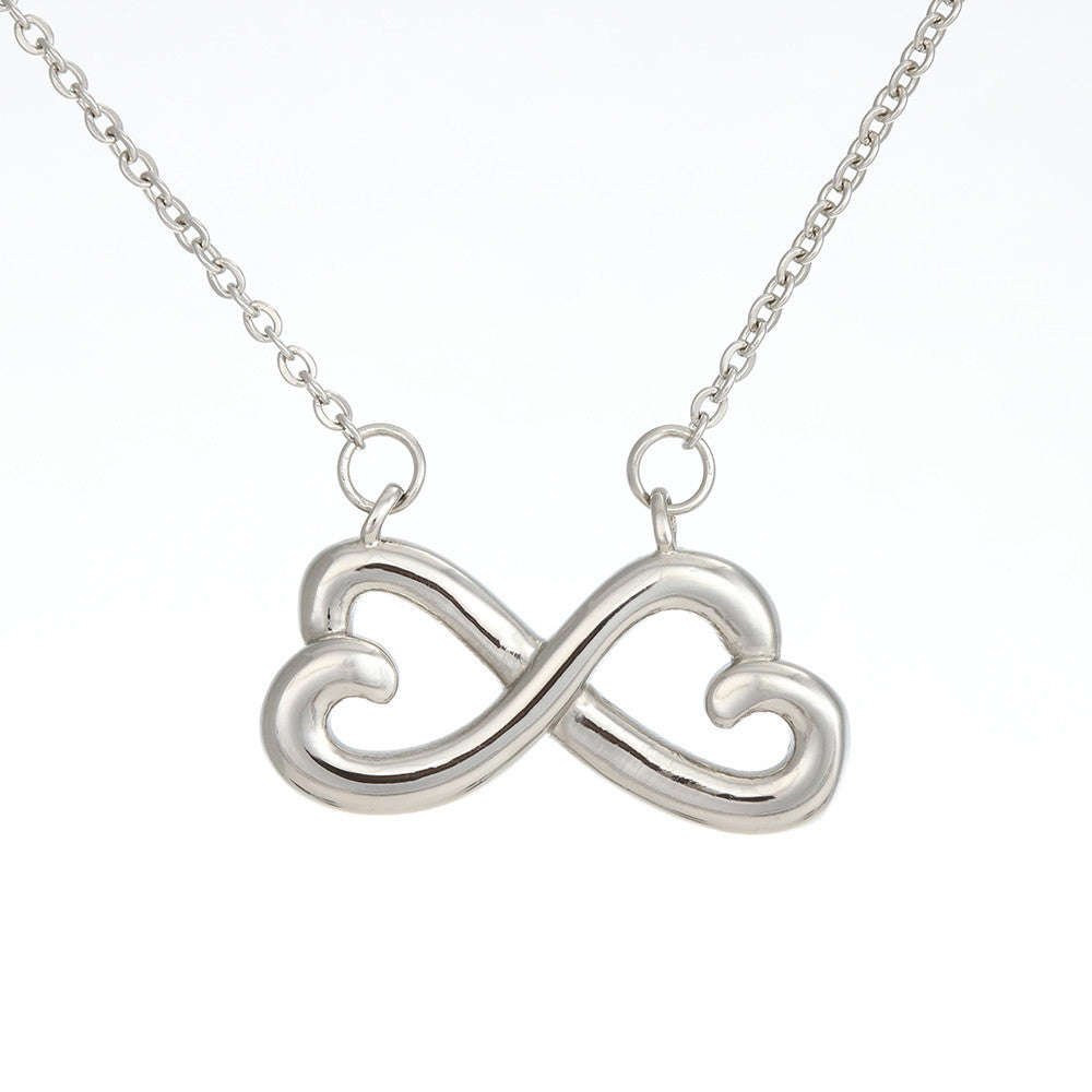 The Sunshine In My Day - Gift For Granddaughter Infinity Necklace