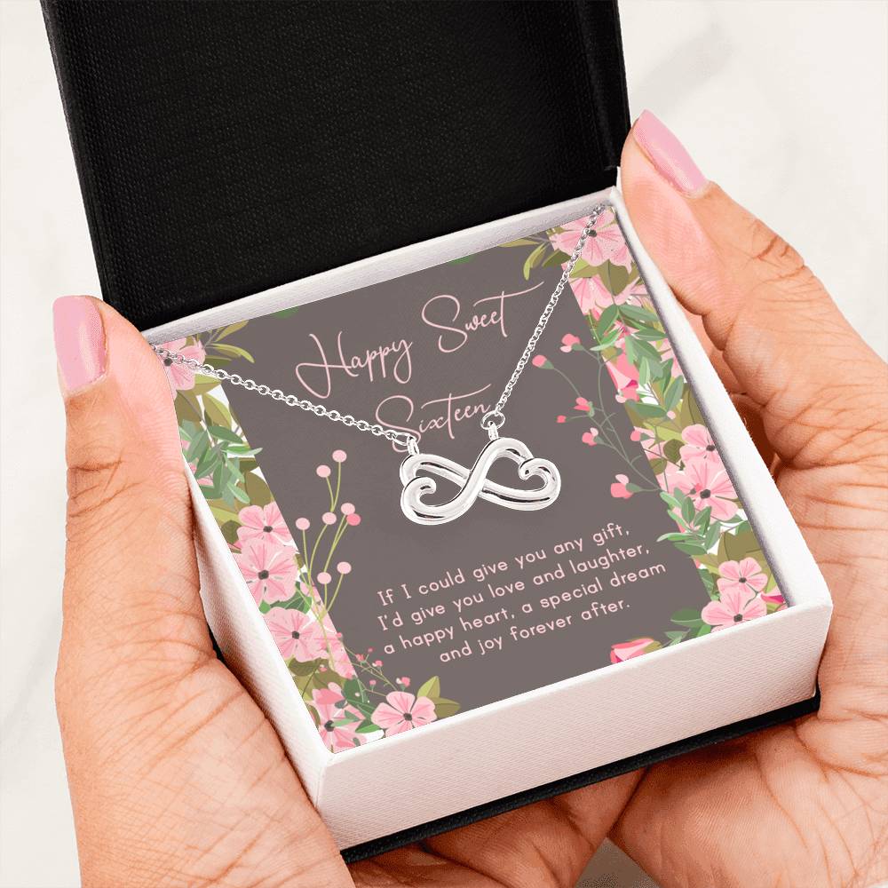 Joy Forever After - Sweet 16 Gifts Infinity Necklace