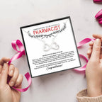 She Believed She Could - Graduation Gift For Pharmacist Infinity Necklace