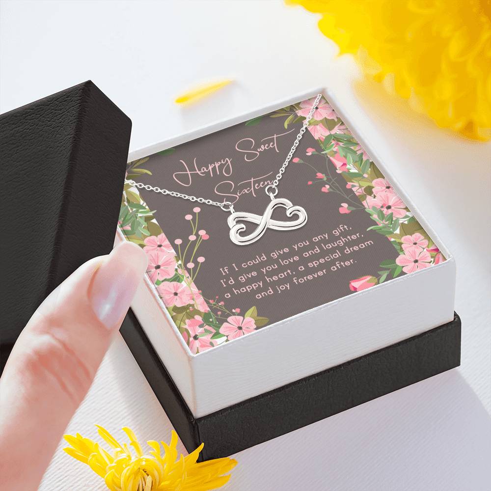 Joy Forever After - Sweet 16 Gifts Infinity Necklace