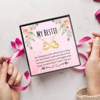 You Changed My Life - Gift For Best Friend Infinity Necklace