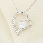 Spend My Life With - Gift For Fiancee Forever Love Necklace