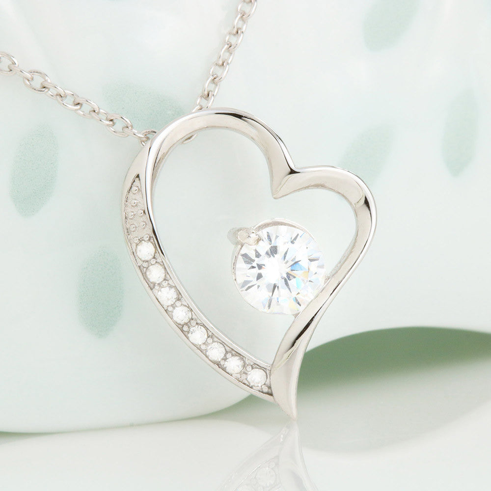 All Of My Life - For Mother Of The Bride Forever Love Necklace