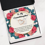Gift Of Life - Gift For Granddaughter Double Heart Necklace