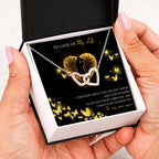 Can't Wait To Hold You Again - Double Heart Necklace