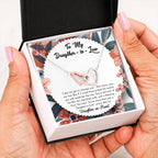 You Still Be The One - Gift For Daughter In Law Double Heart Necklace