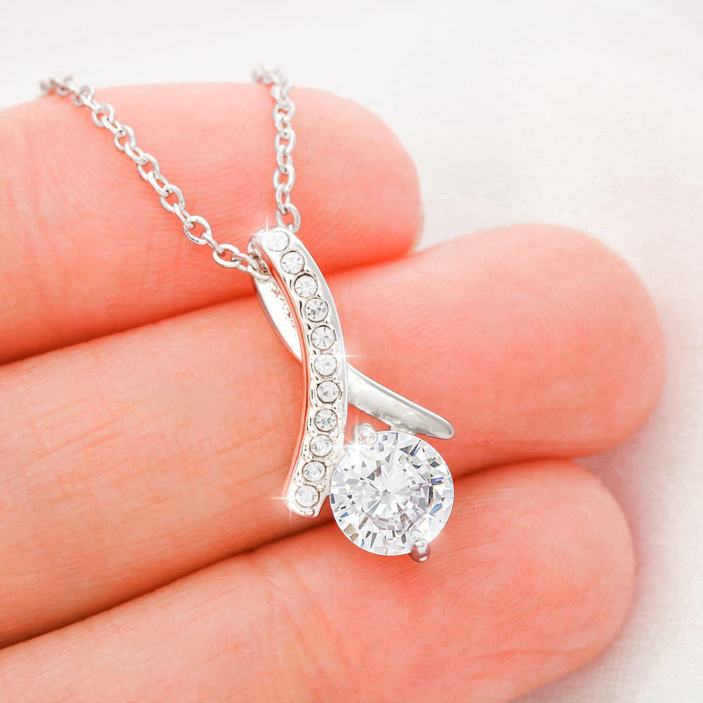 Special Gift From Heavens - Gift For Wife Alluring Necklace