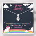 Unicorn Birthday - Glittering Necklace