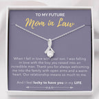 Lucky To Have You - Gift For Mother In Law Alluring Necklace