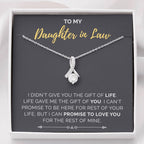 Gift Of Life - Gift For Daughter In Law Alluring Necklace