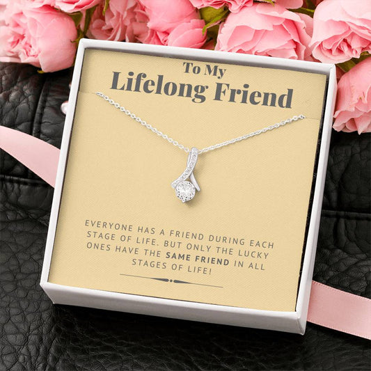 Lifelong Friend - Gift For Best Friend Alluring Necklace