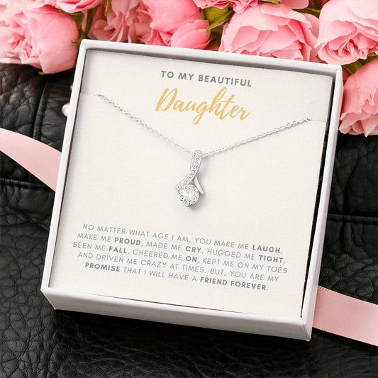 Friend Forever - Gift For Daughter Alluring Necklace