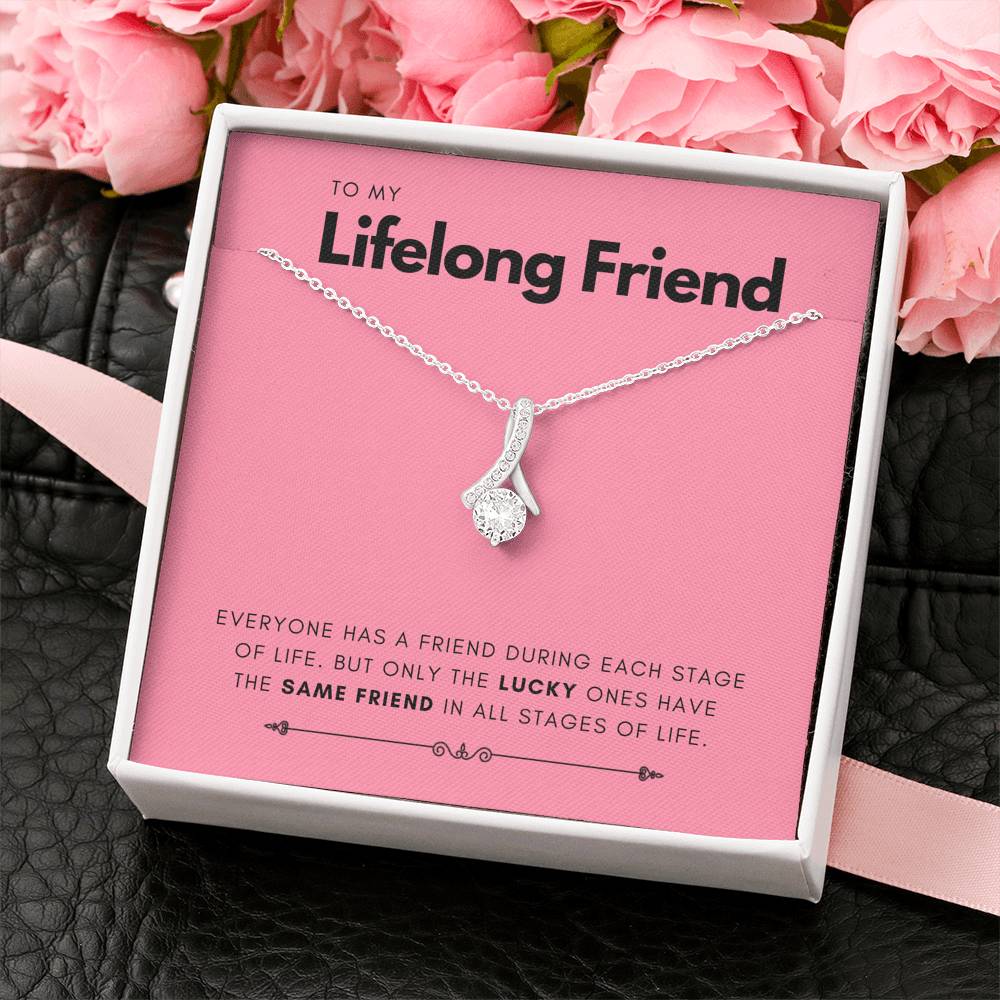 Lifelong Friend - Gift For Best Friend Alluring Necklace