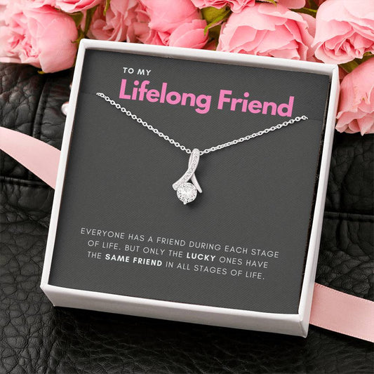 Lifelong Friend - Gift For Best Friend Alluring Necklace