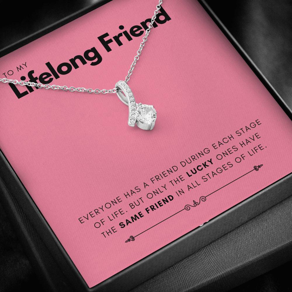 Lifelong Friend - Gift For Best Friend Alluring Necklace
