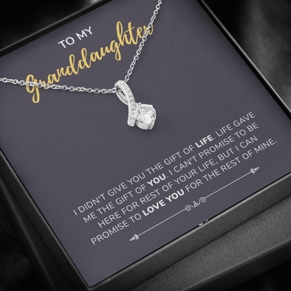 Gift Of Life - Gift For Granddaughter Alluring Necklace