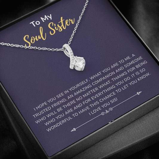 Amazing Companion - Gift For Soul Sister Alluring Necklace
