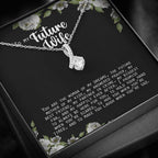 Woman Of My Dreams - Gift For Future Wife Alluring Necklace