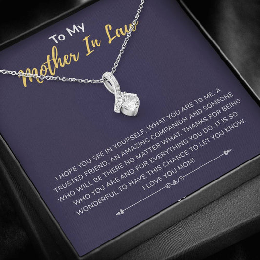 Amazing Companion - Gift For Mother In Law Alluring Necklace