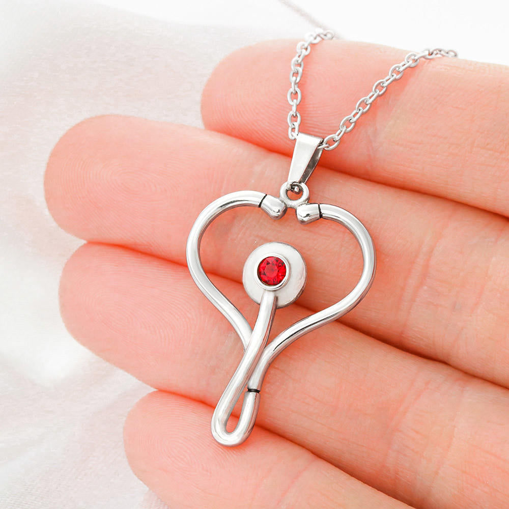 You Are Superhero - Gift For Doctor Stethoscope Necklace