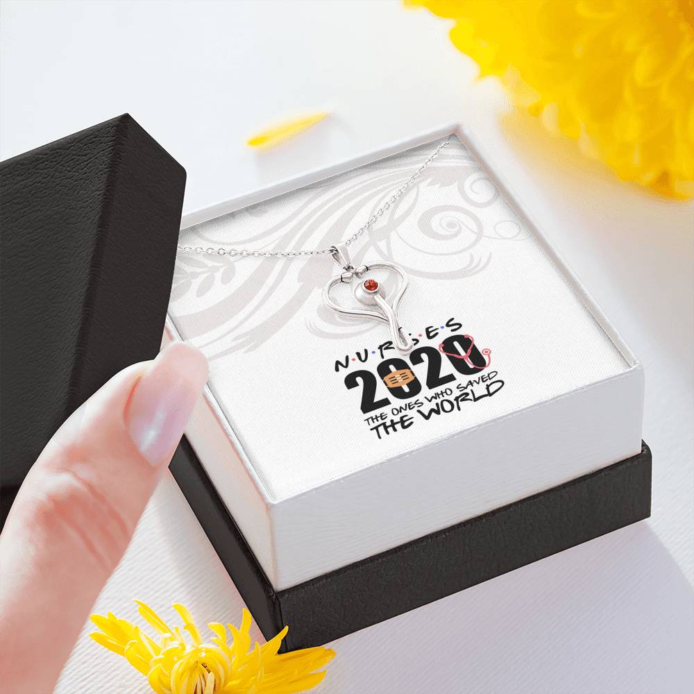 Nurses 2020 - Gifts For Nurse Stethoscope Necklace